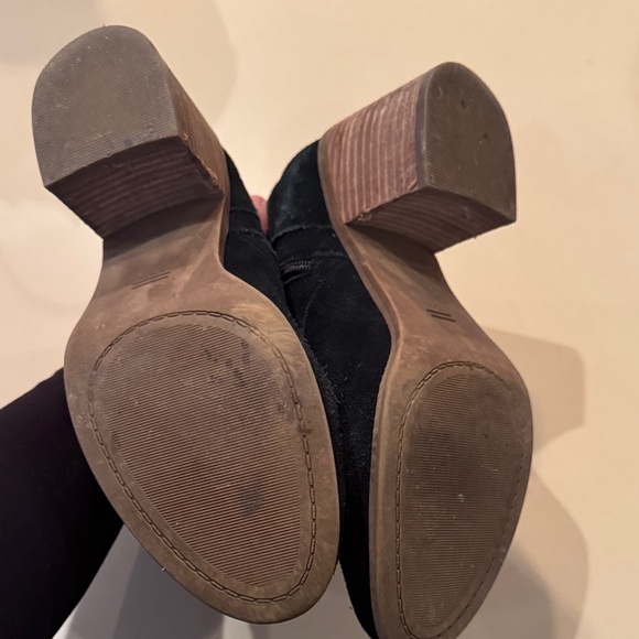 Toms Black Women's Lace-Up Boots - Picture 3 of 4